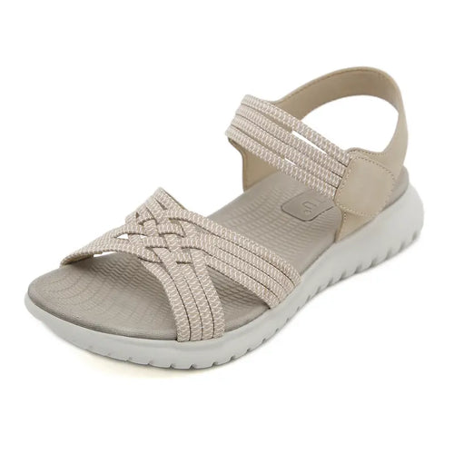 Sandalias cómodas talla grande elásticas