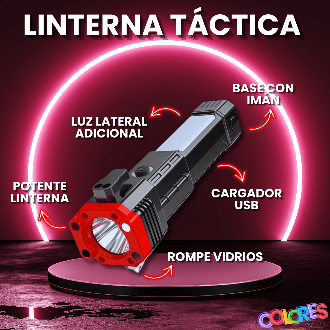 LINTERNA TÁCTICA