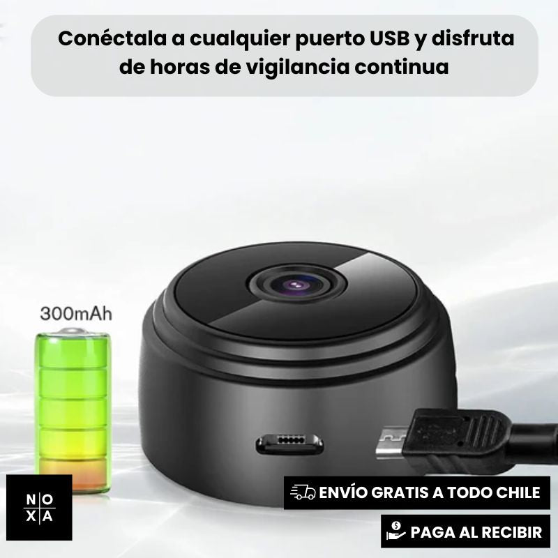 👀GuardianX | MINI CAMARA DE SEGURIDAD