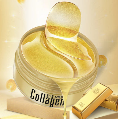 60 Parches Anti Ojeras Mascarilla Gold 24 K Colageno