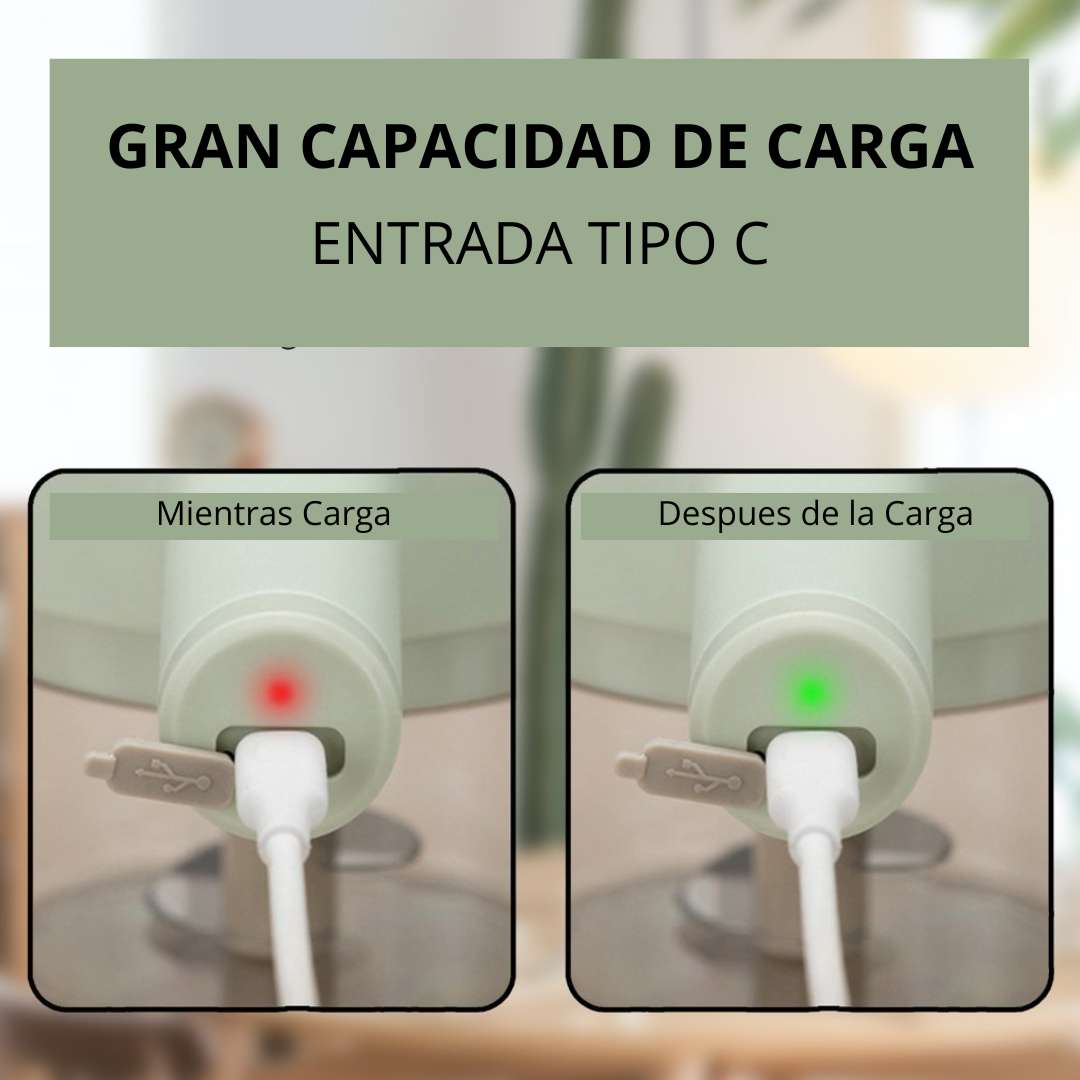 Cortador eléctrico de verduras y vegetales