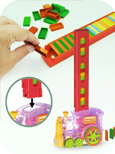 TREN DOMINO ELECTRICO PARA NIÑO