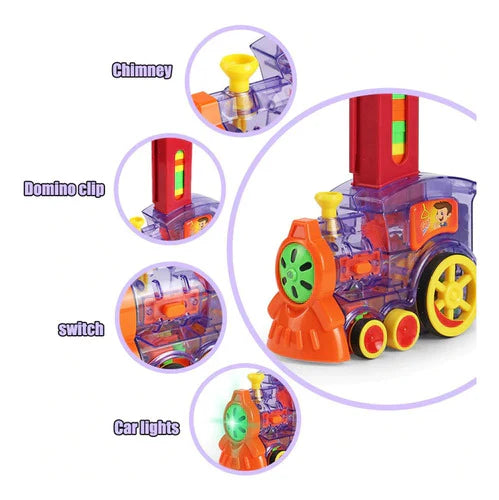 TREN DOMINO ELECTRICO PARA NIÑO