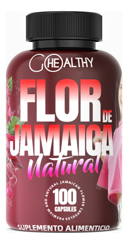 2 Frascos Flor De Jamaica / Hibisco 100% Puro