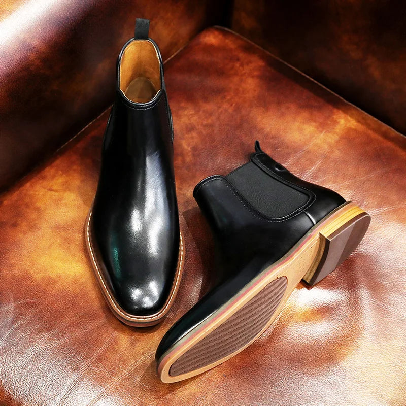 ASHER | Leather Chelsea Boot