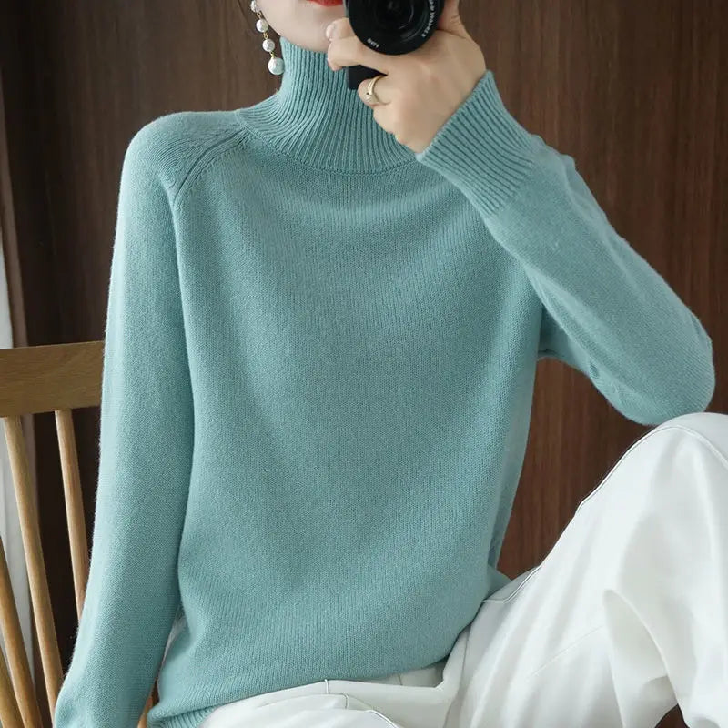 ANNI | Loose Turtleneck Pullover