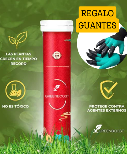 FERTILIZANTE DE PLANTAS -CRECIMIENTO EN 10 DIAS🔥(PACK 10 PASTILLAS) 🎁DE REGALO GUANTES PARA JARDINERIA🧤🎁