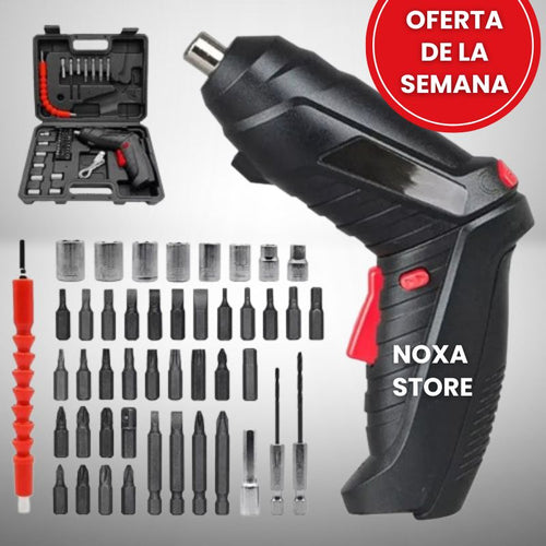 Destornillador Portátil | MaxiTorque™ 🧰 + KIT 47 PIEZAS 🎁