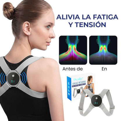 Oveallgo™ ULTRA Dispositivo de Corrección Postural con EMS y Sensor de Ángulo