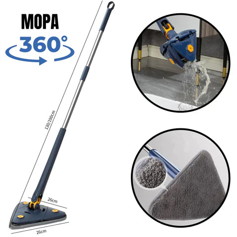 MOPA TRIANGULAR 360° - RincónClean™ 🫧