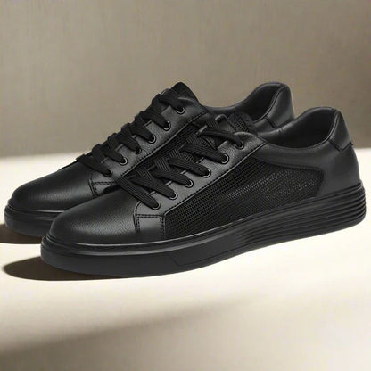 LUCAS | Leather Mesh Sneakers