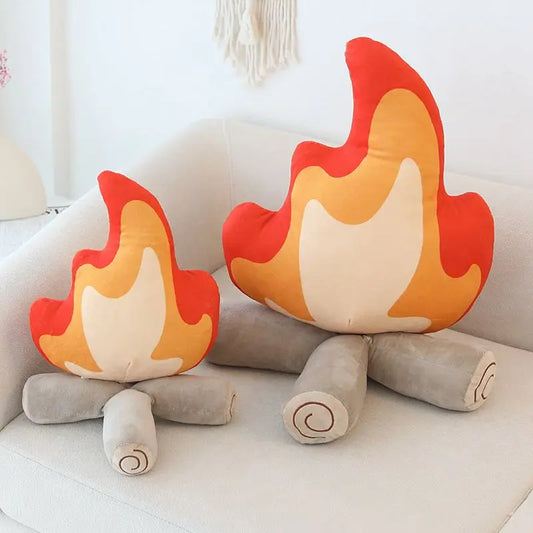 PLUSHIE | Cartoon Campfire Pillow