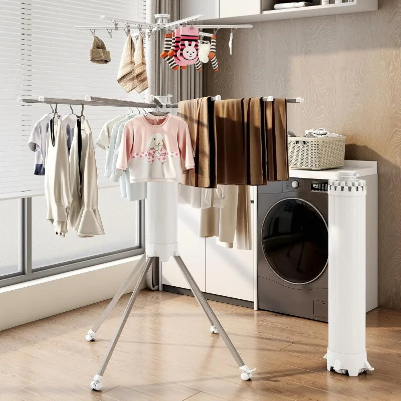 Space Saving Minimalist Clothes Drying Rack