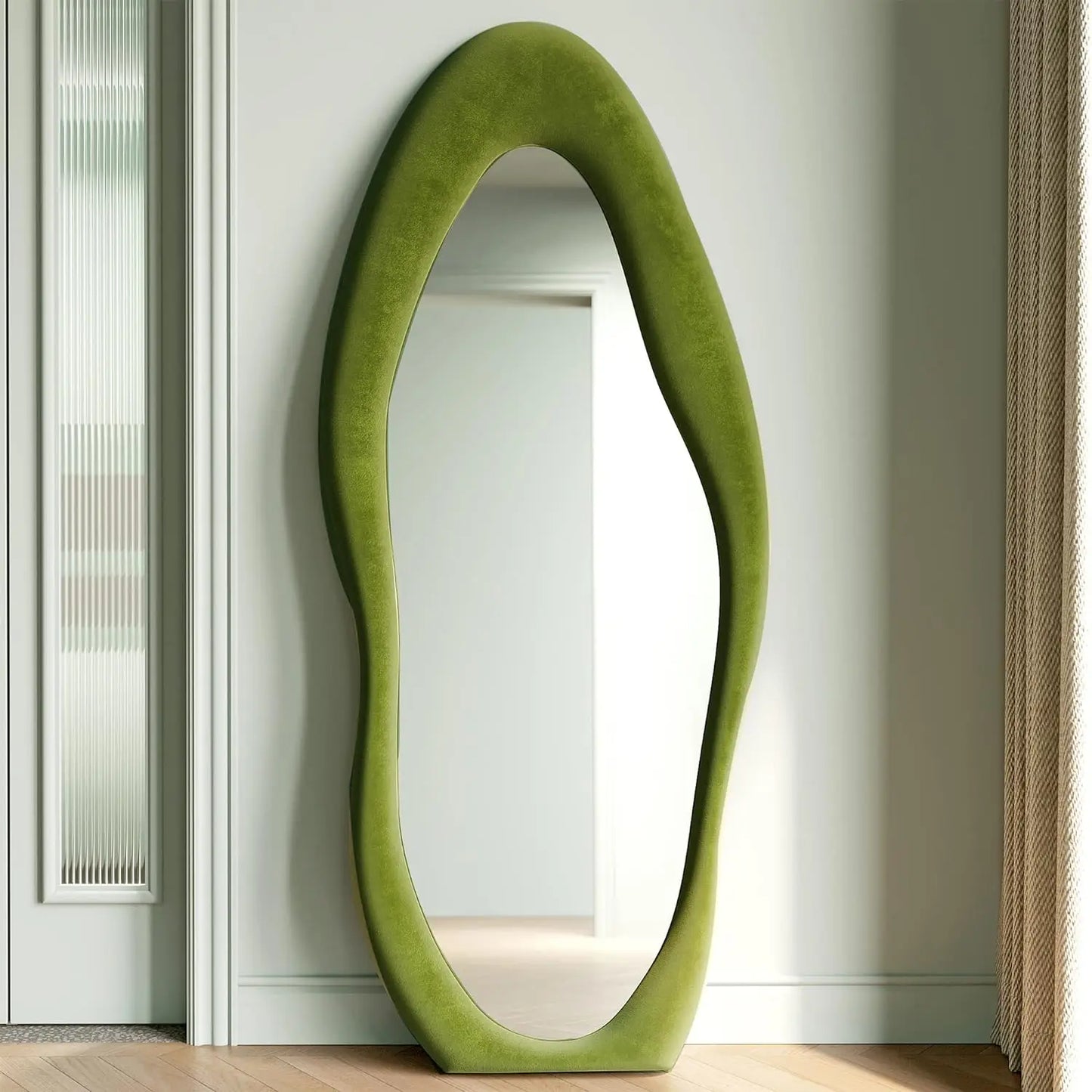 Velvet Wavy Mirror