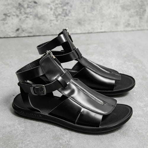 DARIUS | Leather Roman Sandals