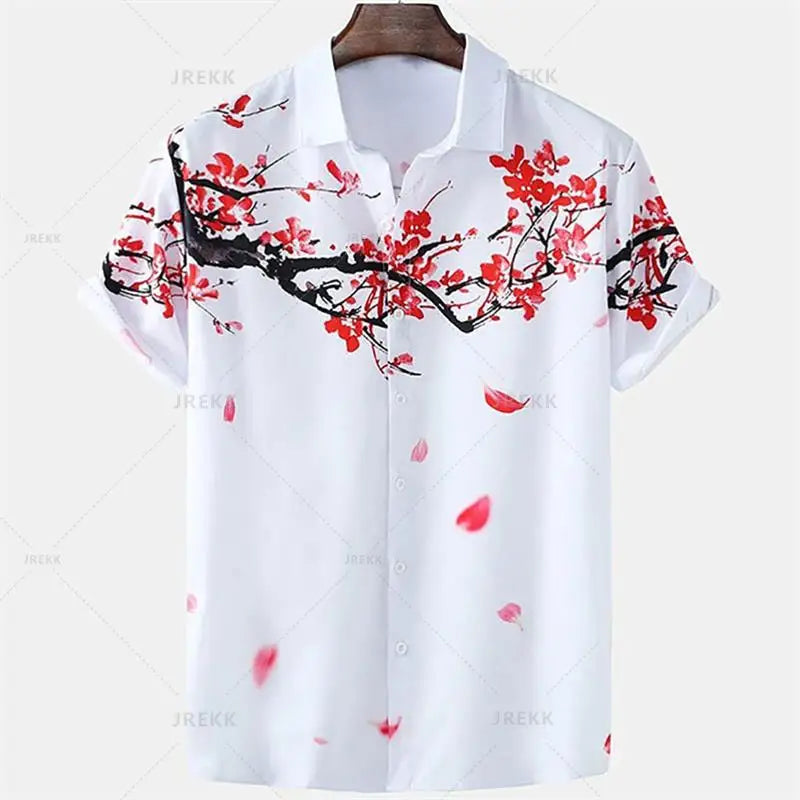 Daigo | Sakura Floral Hawaiian Shirt