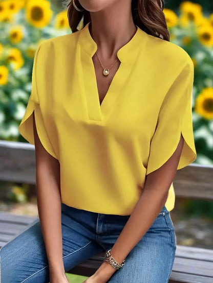 JENNI - V-Neck Blouse