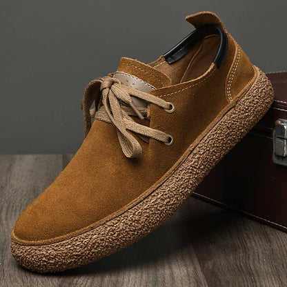 LEWIS | Nubuck Leather Soft Bottom Shoes