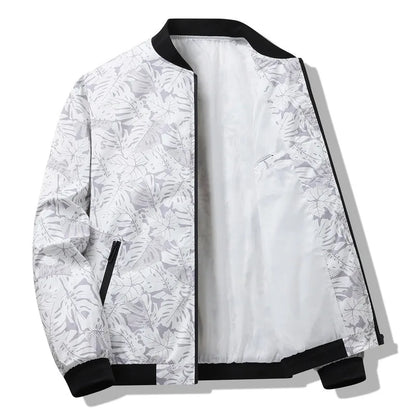 CARMELLO | Botanical Bomber Jacket