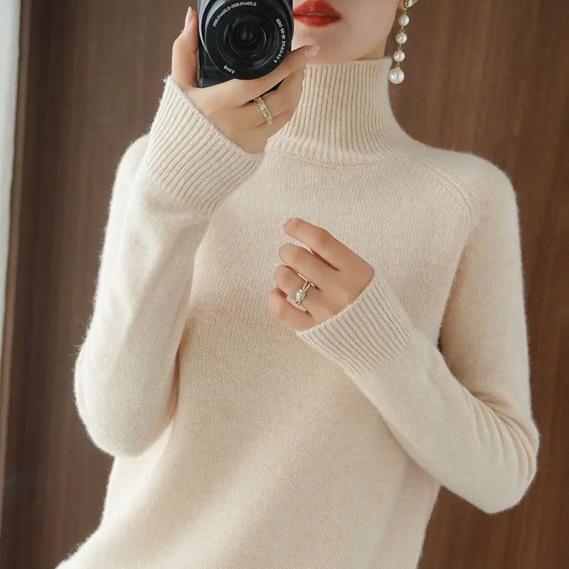 ANNI | Loose Turtleneck Pullover