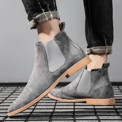 ATKINS | Suede Leather Chelsea Boot