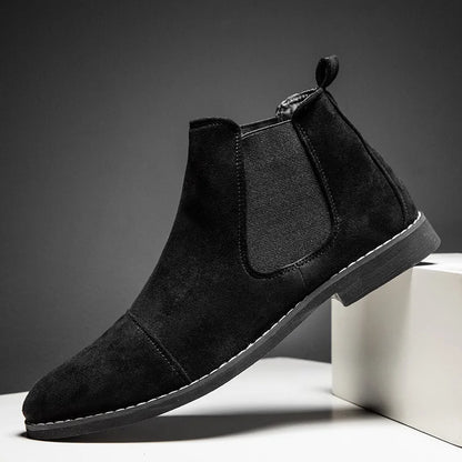 ATKINS | Suede Leather Chelsea Boot