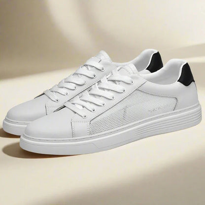 LUCAS | Leather Mesh Sneakers