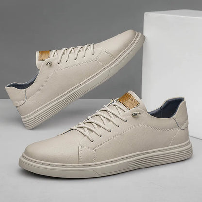 HUDSON | Leather Casual Sneakers