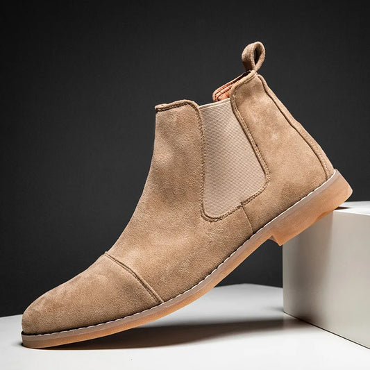 ATKINS | Suede Leather Chelsea Boot