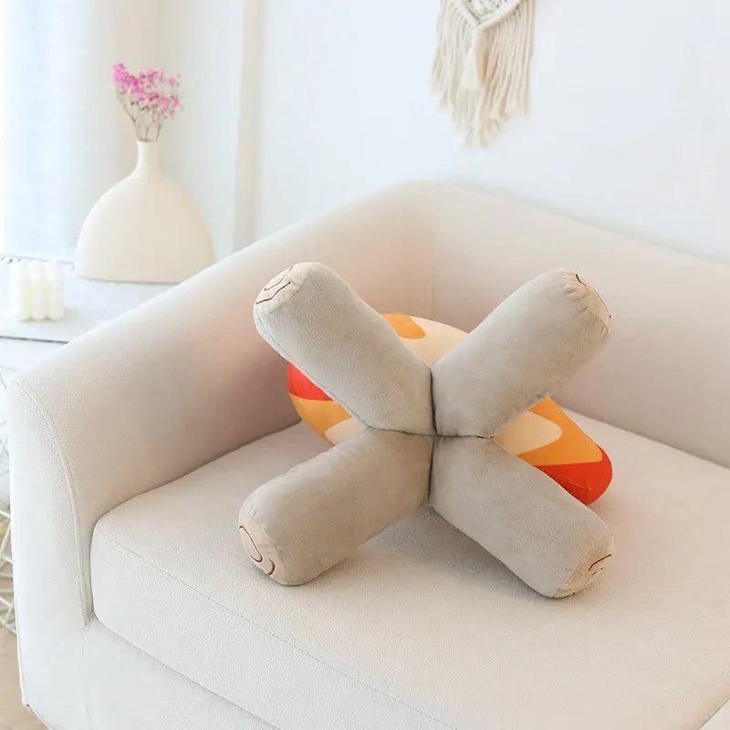 PLUSHIE | Cartoon Campfire Pillow