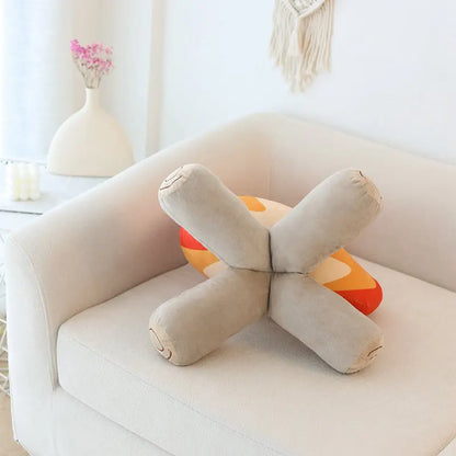 PLUSHIE | Cartoon Campfire Pillow