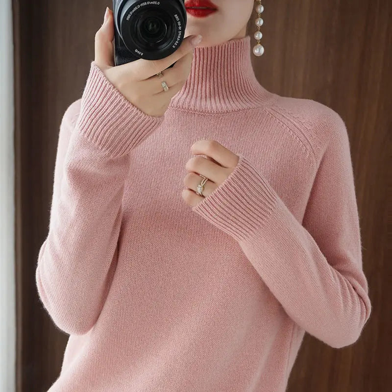 ANNI | Loose Turtleneck Pullover