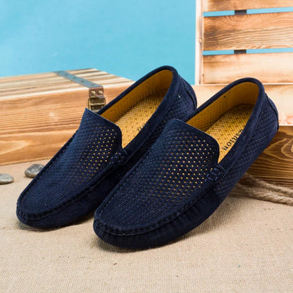 DONOVAN | Aerated Italian Suede Loafers