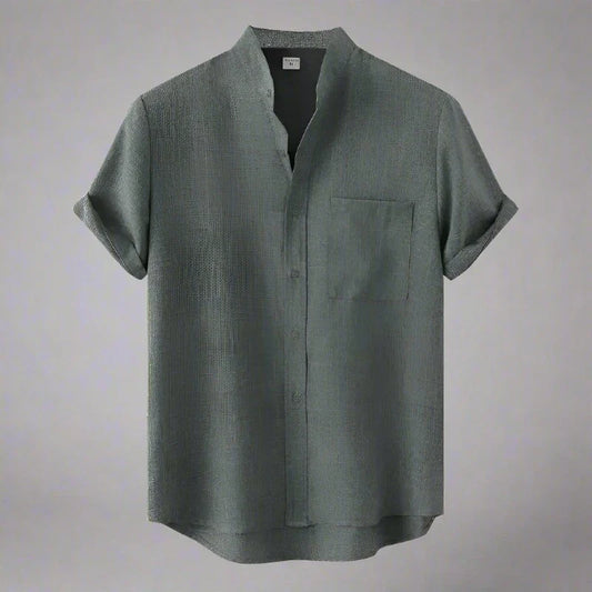 MATEO | Relaxed Linen Short Sleeve Shirt