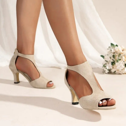 VALENTINA | Orthopedic Open Toe Heels