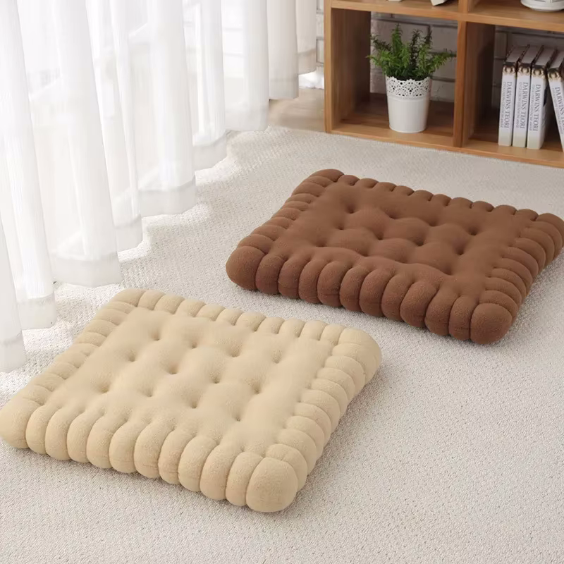 CUSHION | Plush Biscuit Cushions