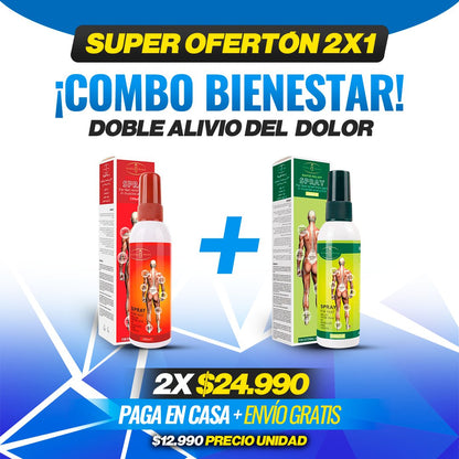 ALIBITOR™  - [Paga 1 y Lleva 2 ] Spray Para el Dolor de Rápida Acción