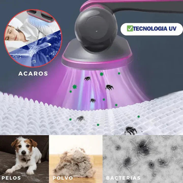 Aspiradora Inalámbrica Antiácaros