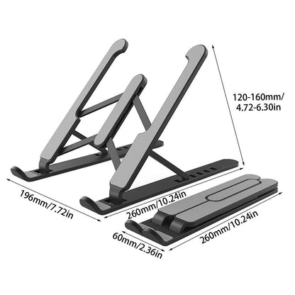 Base ajustable para ordenador portátil, almohadilla de refrigeración.