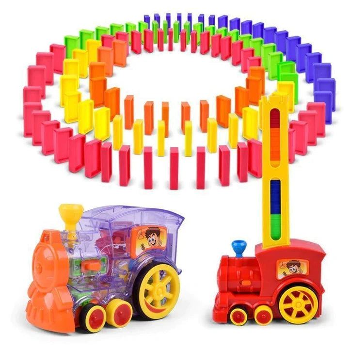 TREN DOMINO ELECTRICO PARA NIÑO