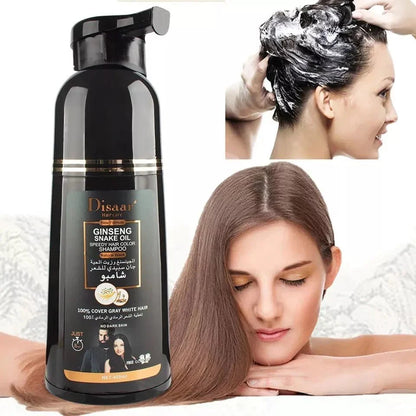 Champú Tinte Nutritivo Para El Cabello Color Negro ¡PROMOCIÓN!