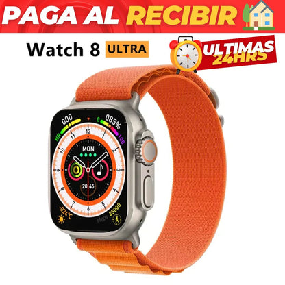 Smartwatch Ultra Serie8 (49mm) ESPECIAL CYBERDAY 🎁 AGREGA AIRPODS PRO4 +$7.990🎁