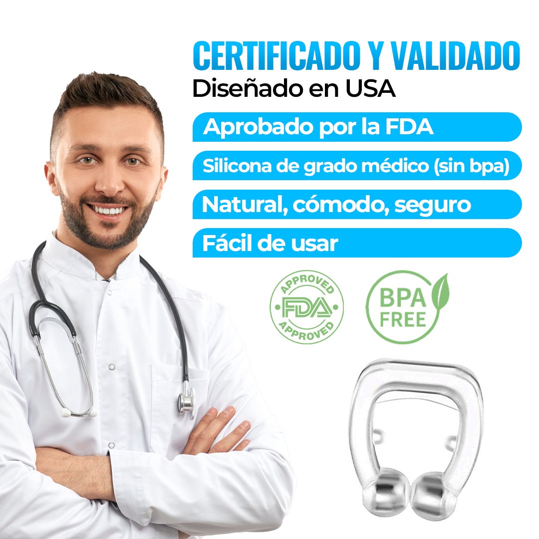 Dispositivo Nasal Antirronquidos (Paga 1 y lleva 2)