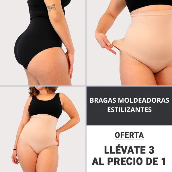 Bragas Moldeadoras de Figura Push Up - OFERTA 3X1