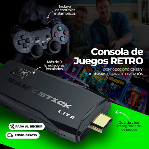 GameStick 10.000 JUEGOS EN 1