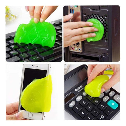 Gel Slime De Limpieza Limpiador De Teclado Auto Polvo Pelusa