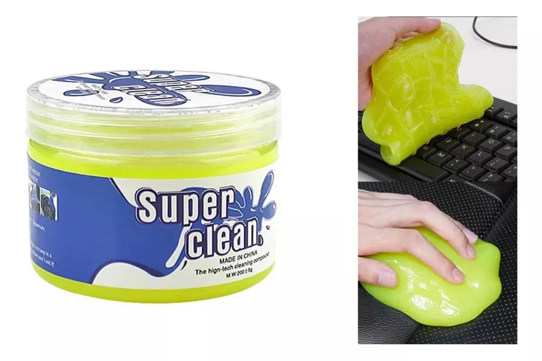 Gel Slime De Limpieza Limpiador De Teclado Auto Polvo Pelusa