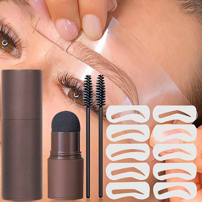 Kit 10 Plantillas Sellado Cejas Permanentes Impermeables