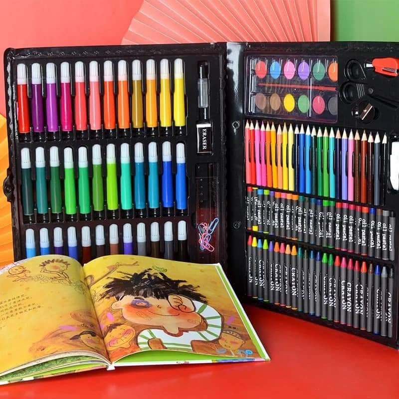 Kit 150 piezas de arte suministros de dibujo