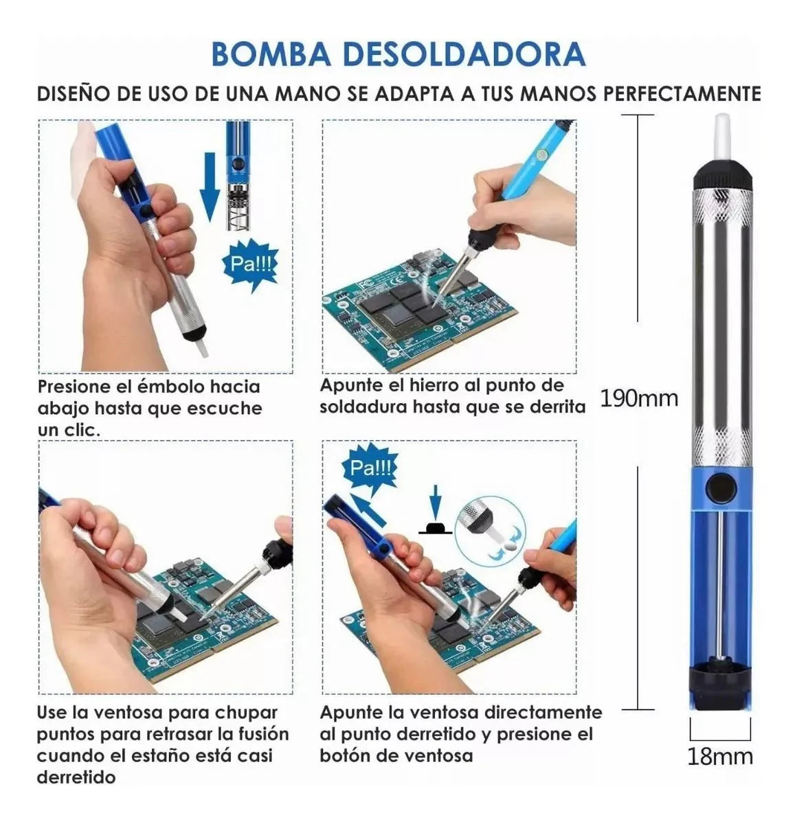 Kit Cautin Para Soldar Eléctrico